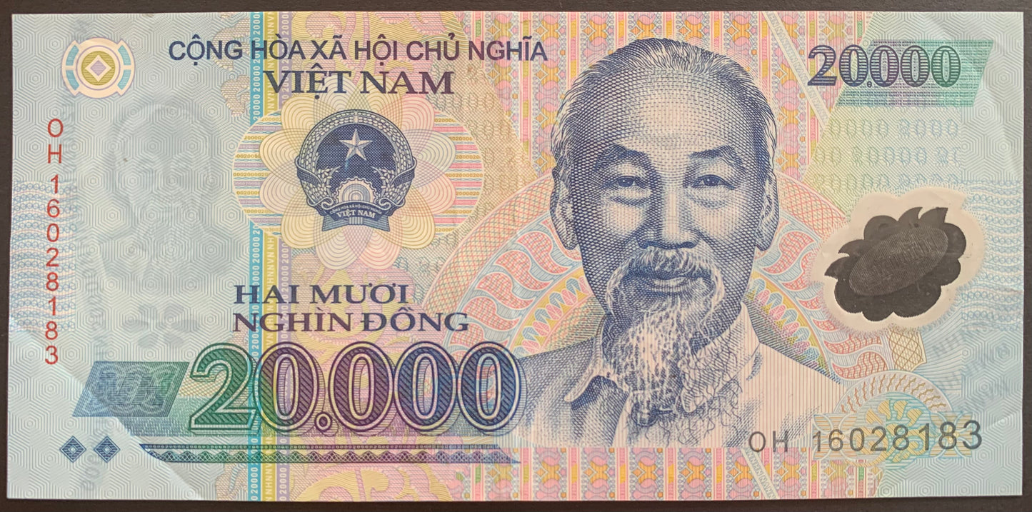 Vietnam 20 000 Dong 2016 P-120g VF