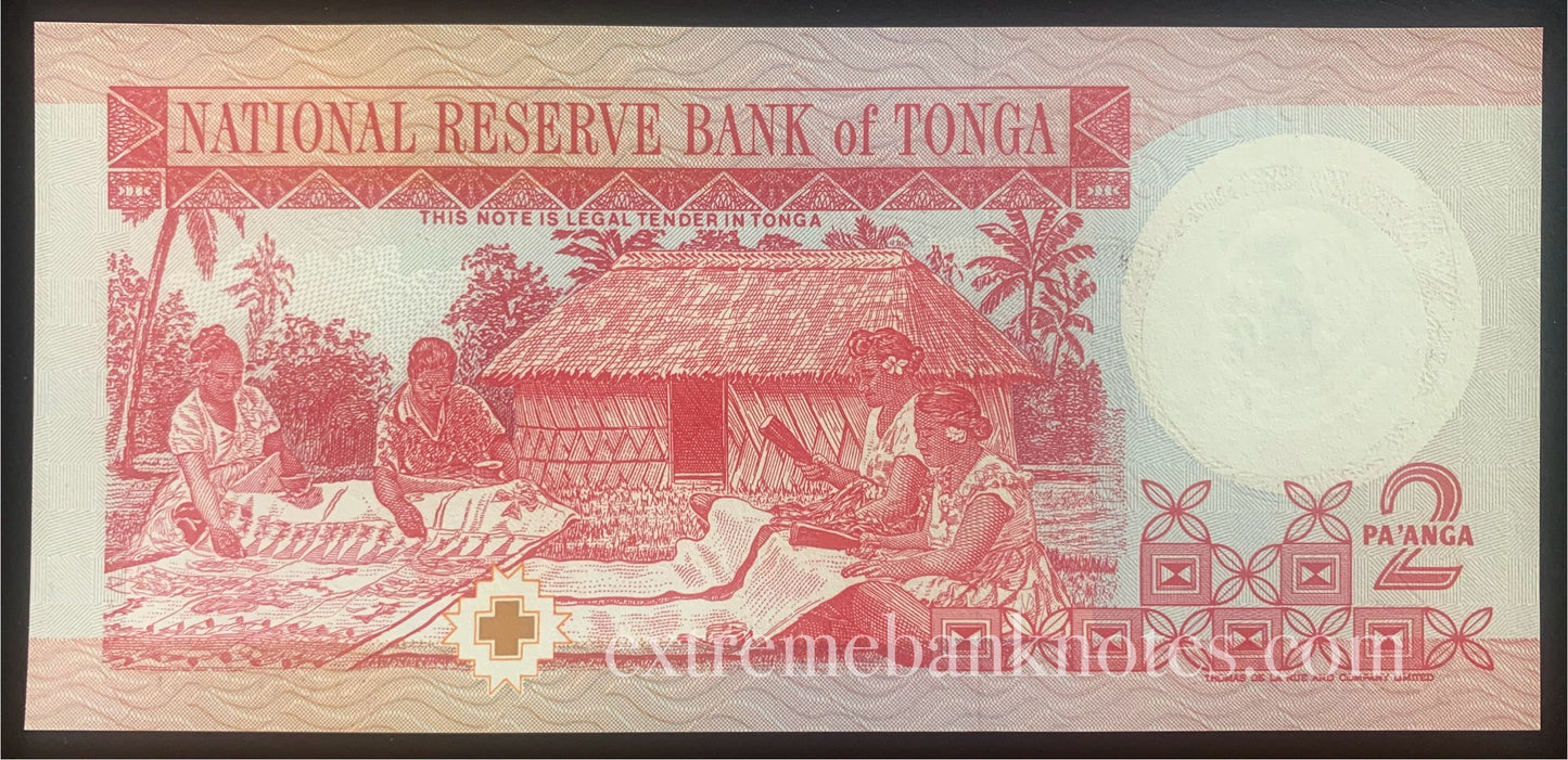 Tonga 2 Pa'anga ND (1995) P-32c UNC
