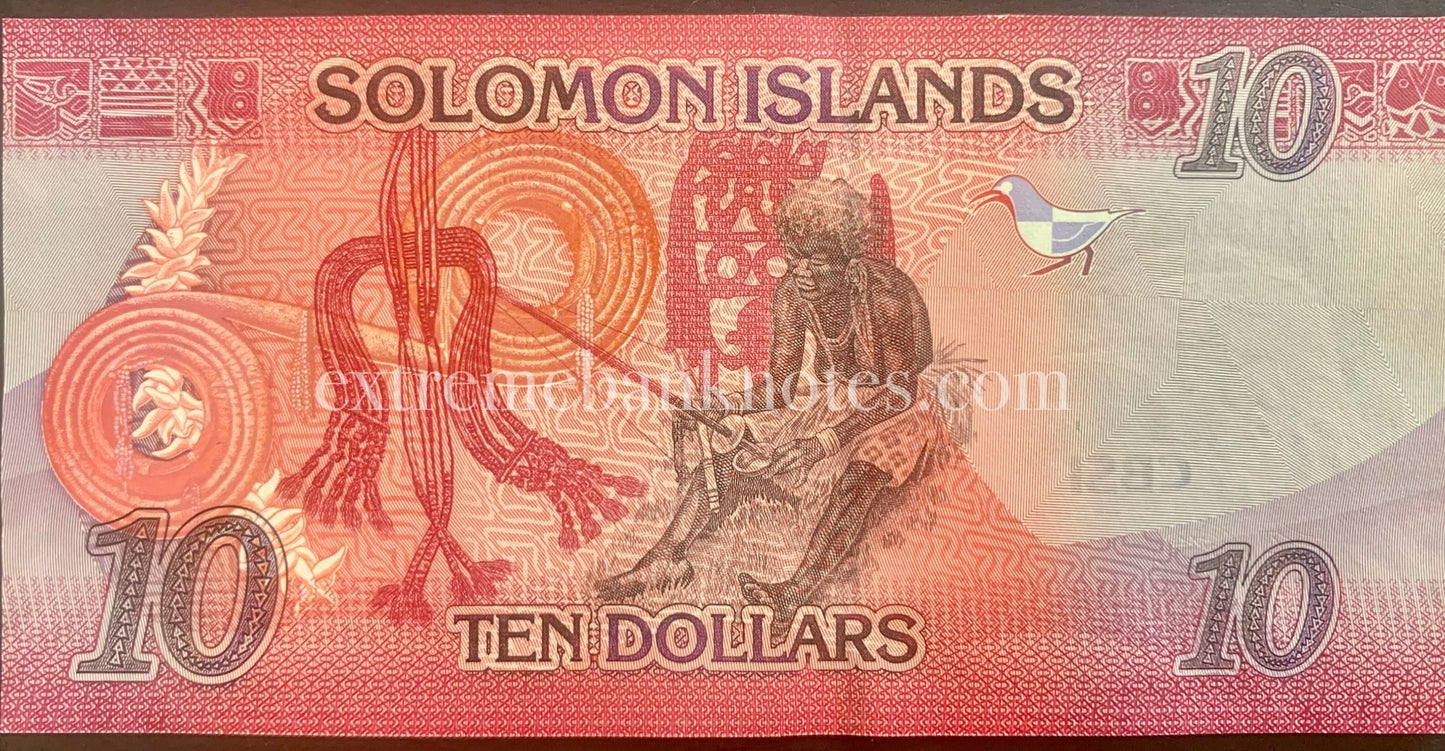 Solomon Islands 10 Dollars 2017 P-33 UNC