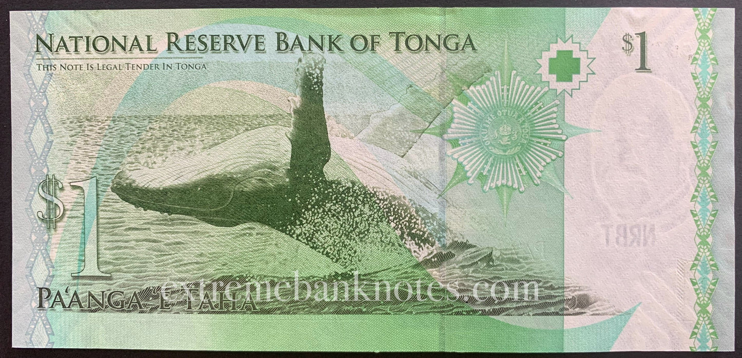 Tonga 1 Pa'anga 2009 P-37 UNC