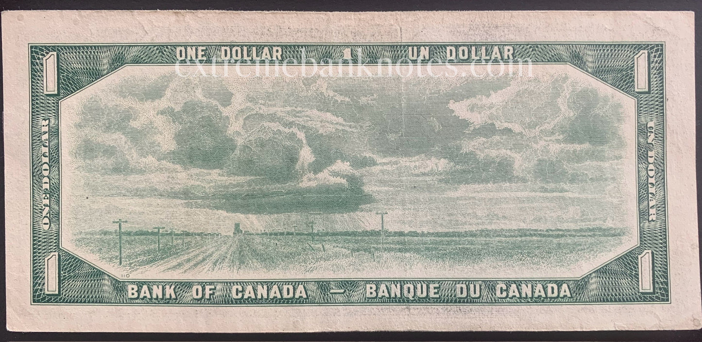 Canada 1 Dollar 1954 (1961-72) P-75b VF