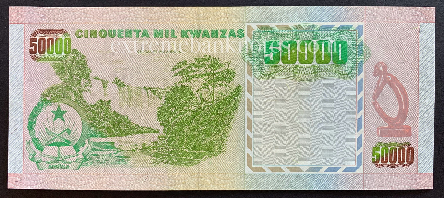 Angola 50 000 Kwanzas 1991 P-26 UNC