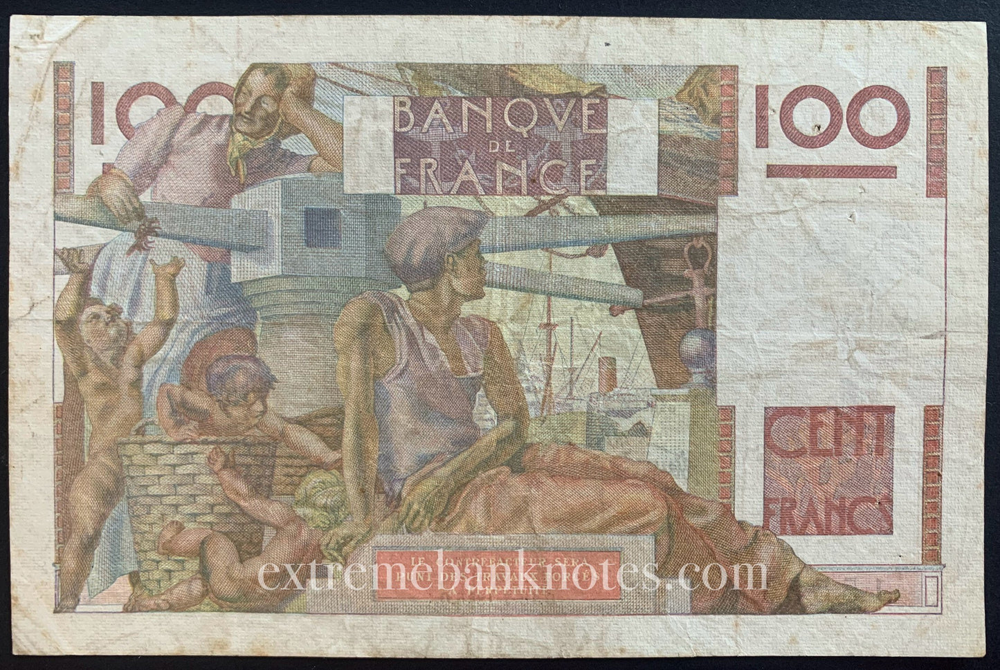 France 100 Francs 1946 P-128a F