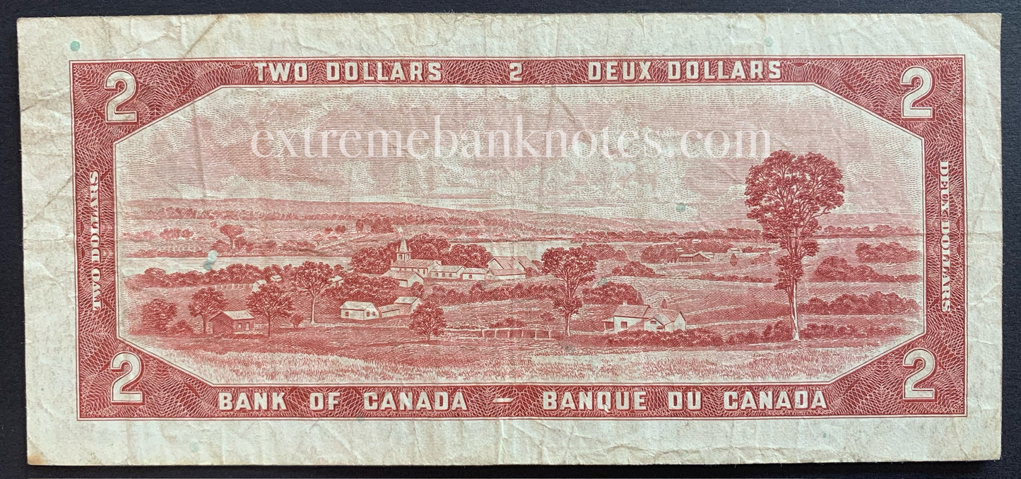 Canada 2 Dollars 1954 (1972-73) P-76c VF