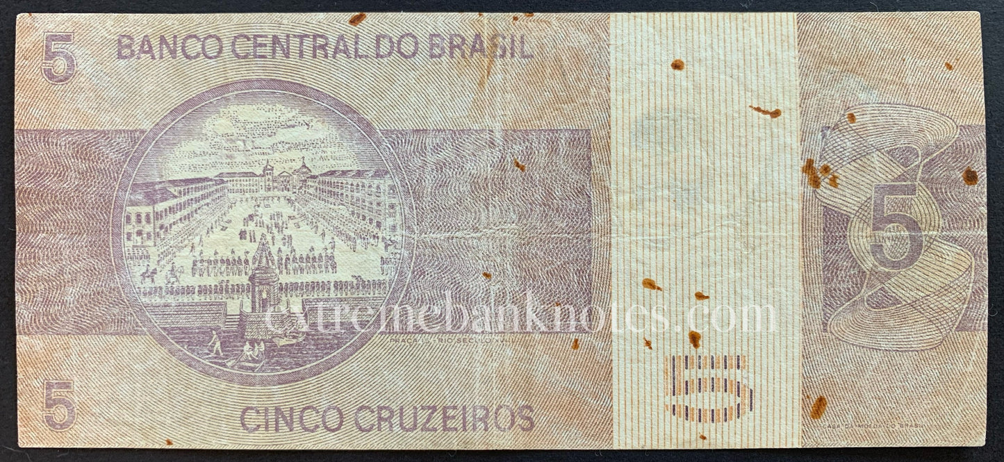 Brazil 5 Cruzeiros ND (1974) P-192c VF