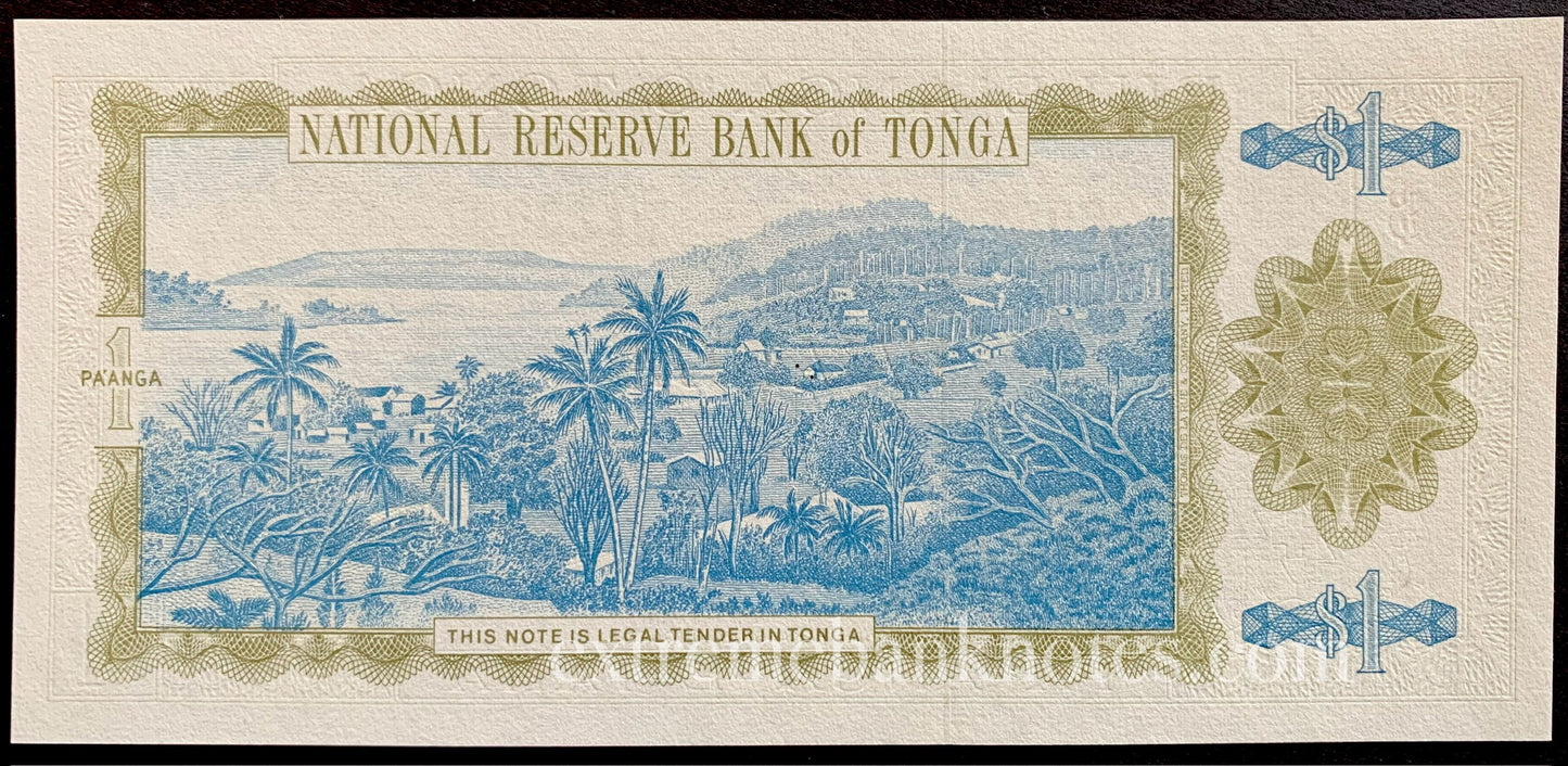 Tonga 1 Pa'anga ND (1992-1995) P-25 UNC