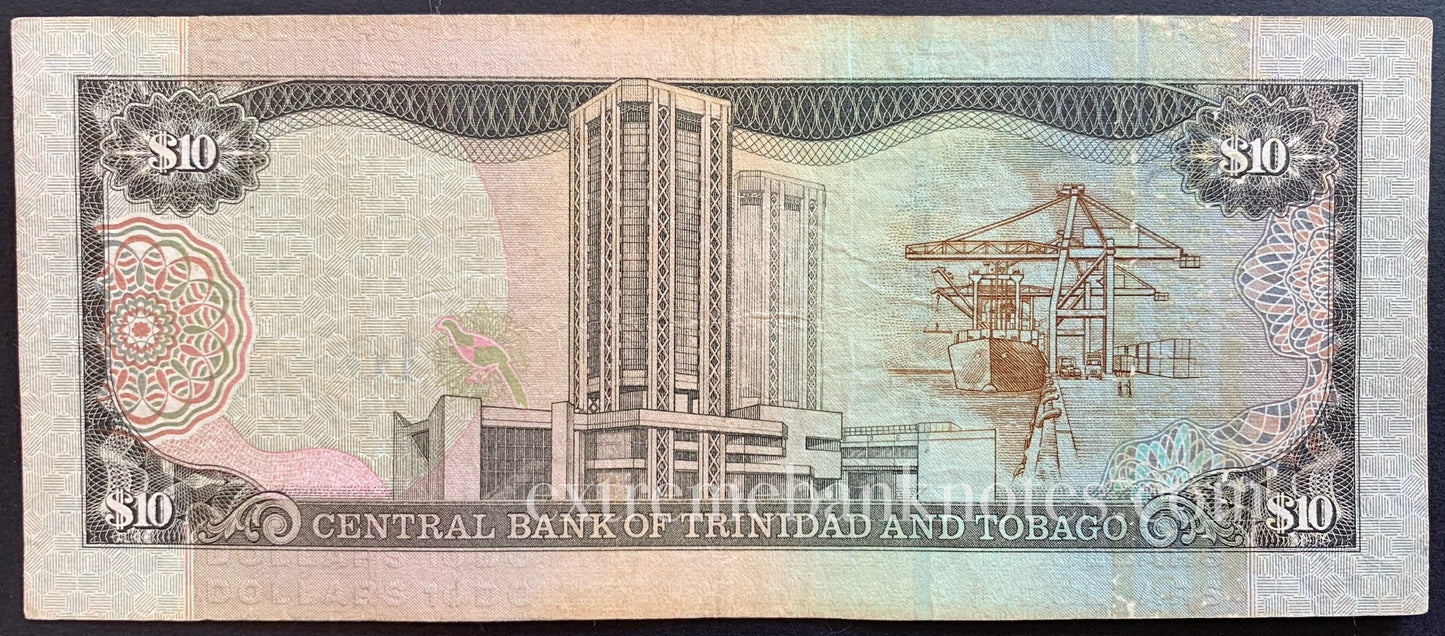 Trindad and Tobago 10 Dollars 2006 P-48 VF