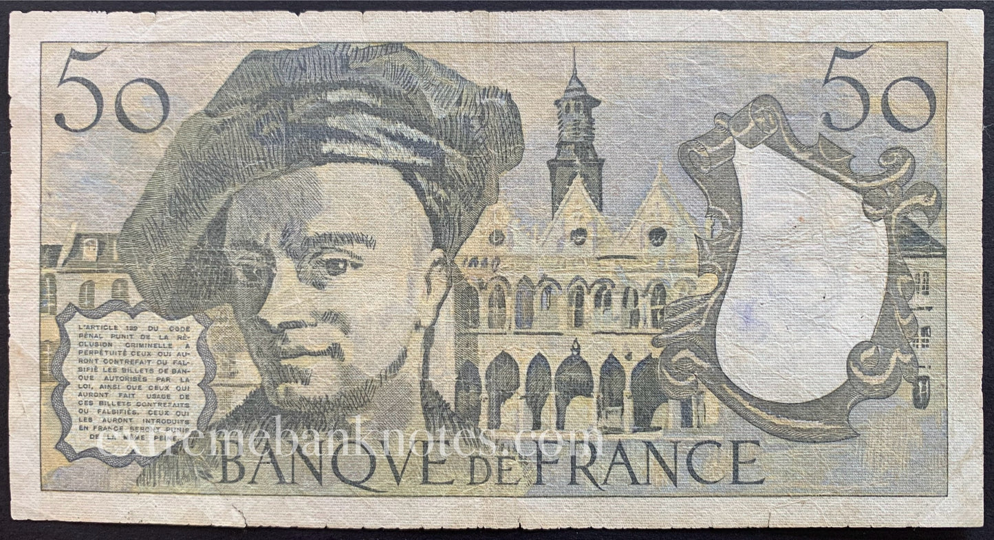 France 50 Francs 1979 P-152a F