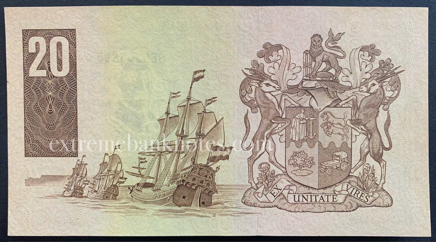 South Africa 20 Rand ND (1990) P-121e XF
