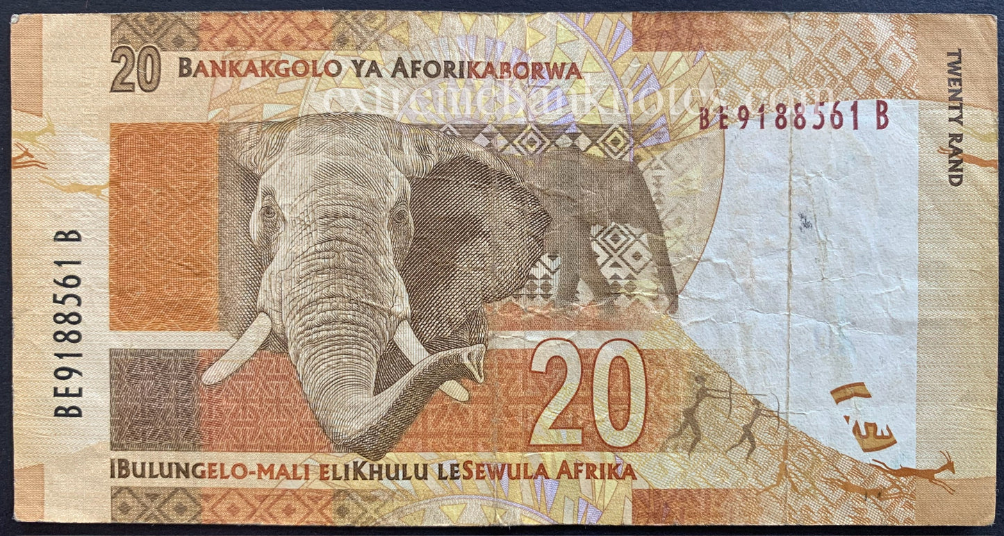 South Africa 20 Rand ND (2012) P-134 VF