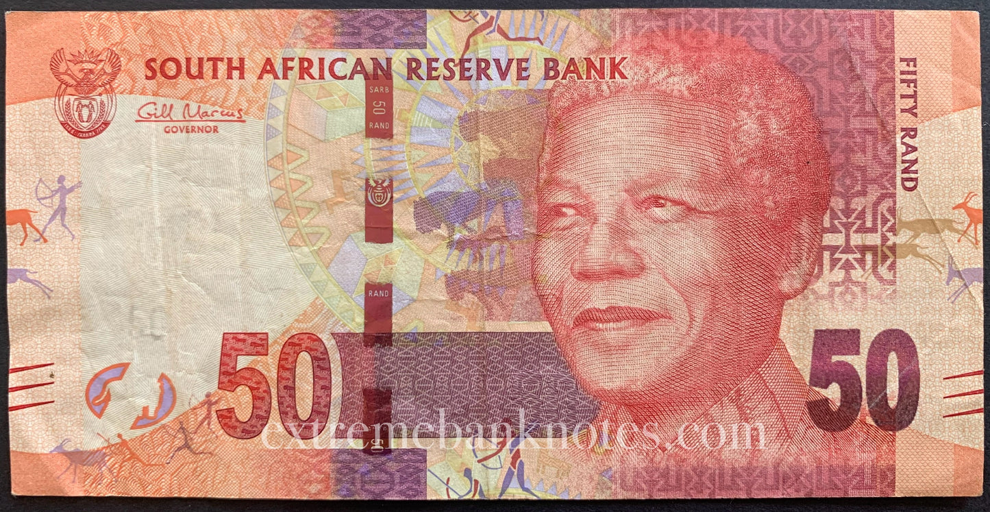 South Africa 50 Rand ND (2012) P-135 VF