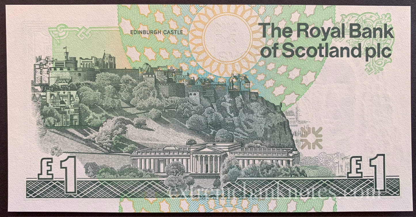 Scotland 1 Pound Sterling 2001 P-351e UNC