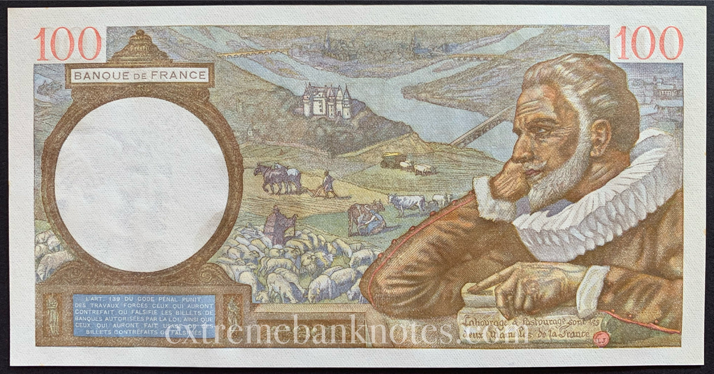 France 100 Francs 1942 P-94 UNC