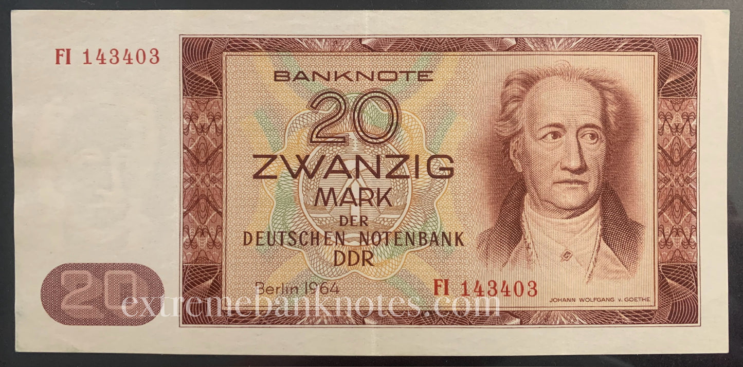 Germany 20 Mark 1964 P-24 XF