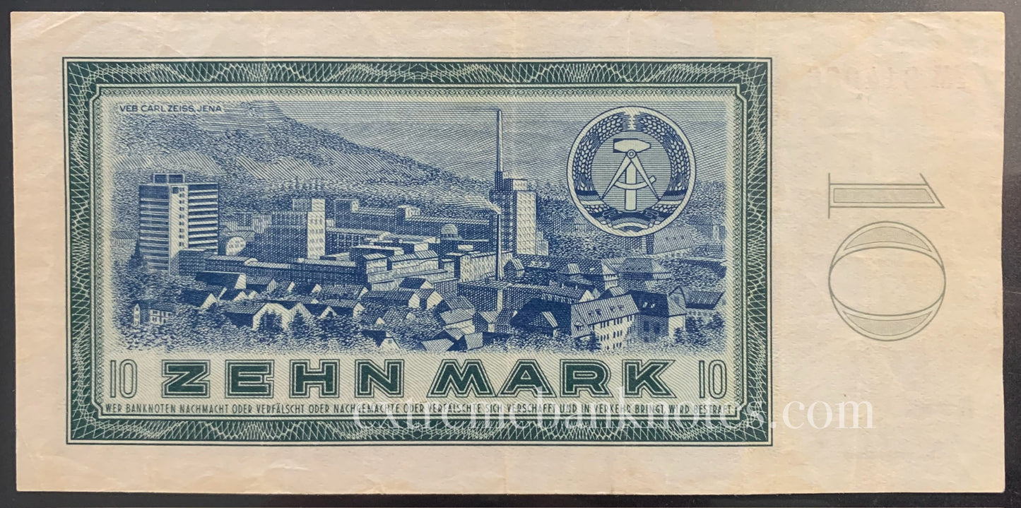 Germany 10 Mark 1964 P-23 VF