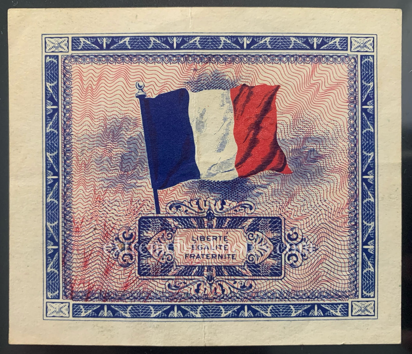 France Allied Military Currency 2 Francs 1944 P-114 VF