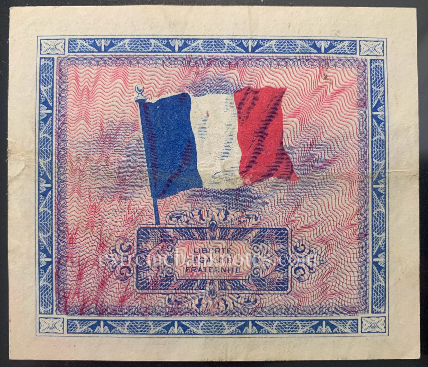 France Allied Military Currency 2 Francs 1944 P-114 VF