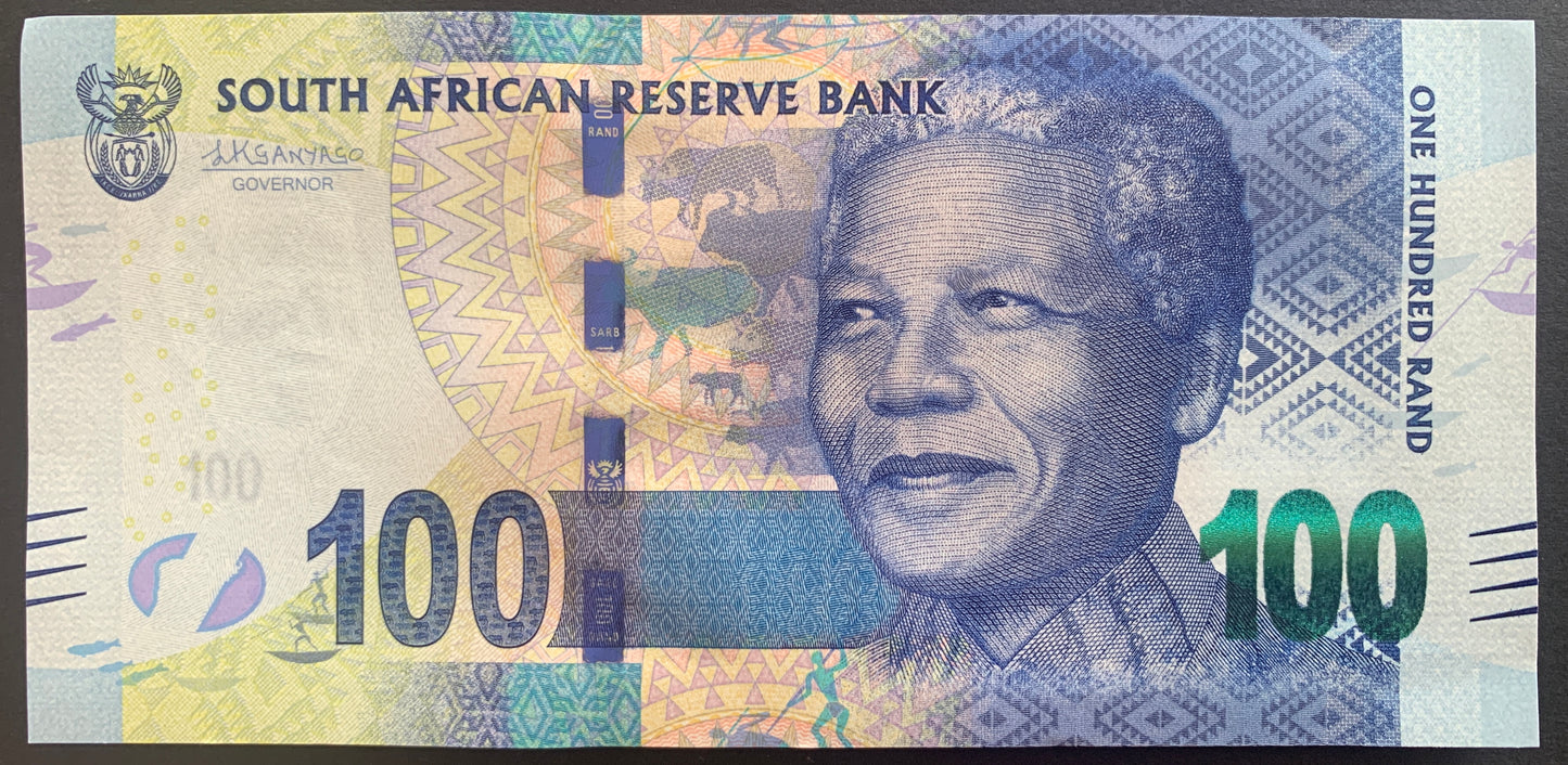 South Africa 100 Rand ND (2014) P-141b UNC