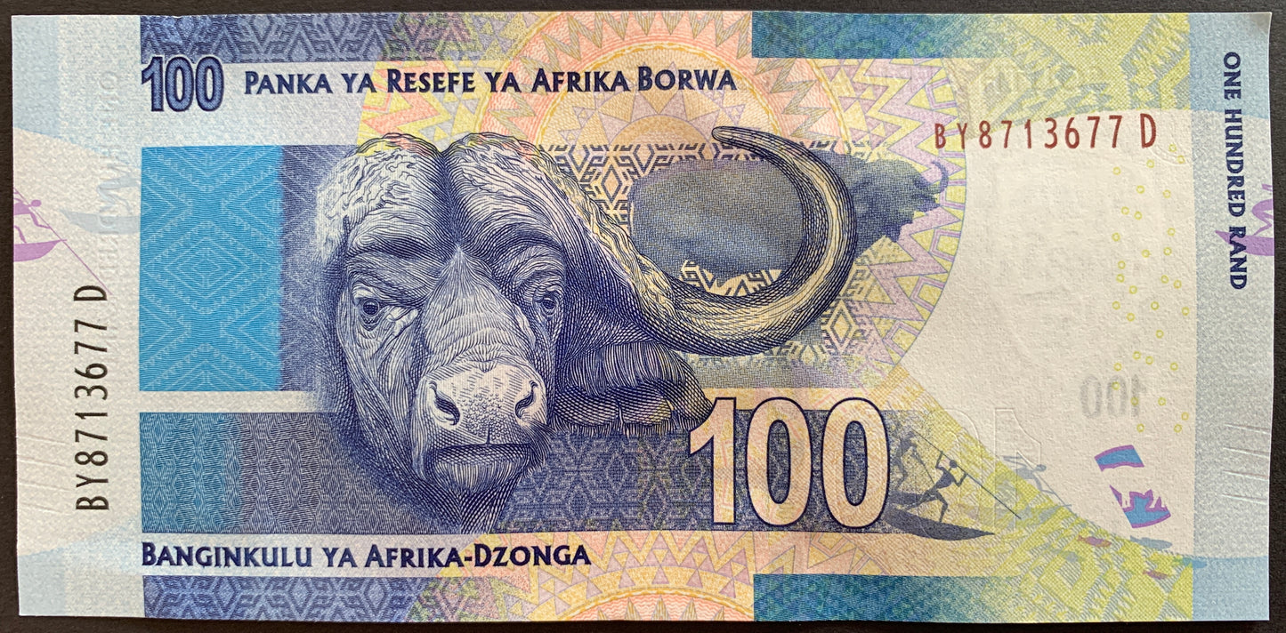 South Africa 100 Rand ND (2014) P-141b UNC