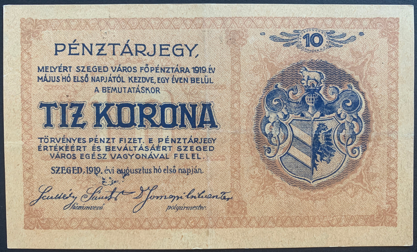 Hungary Korona Local Voucher Set (Szeged)