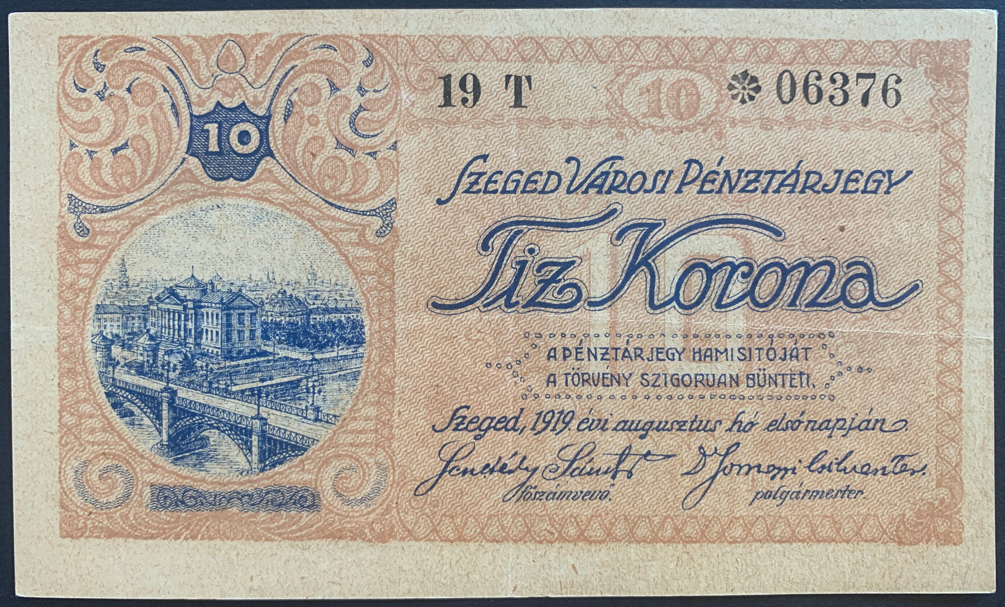 Hungary Korona Local Voucher Set (Szeged)