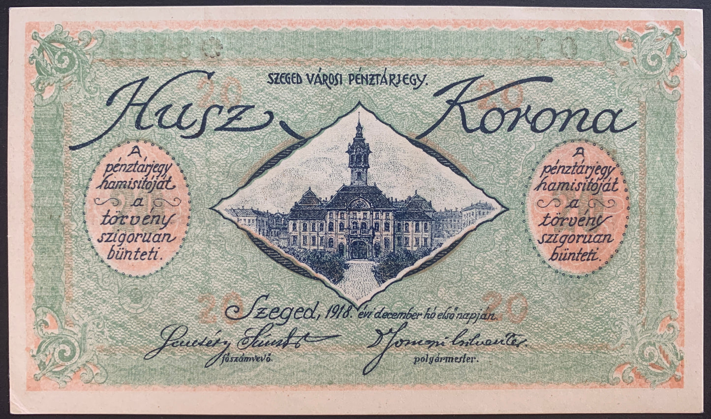 Hungary Korona Local Voucher Set (Szeged)