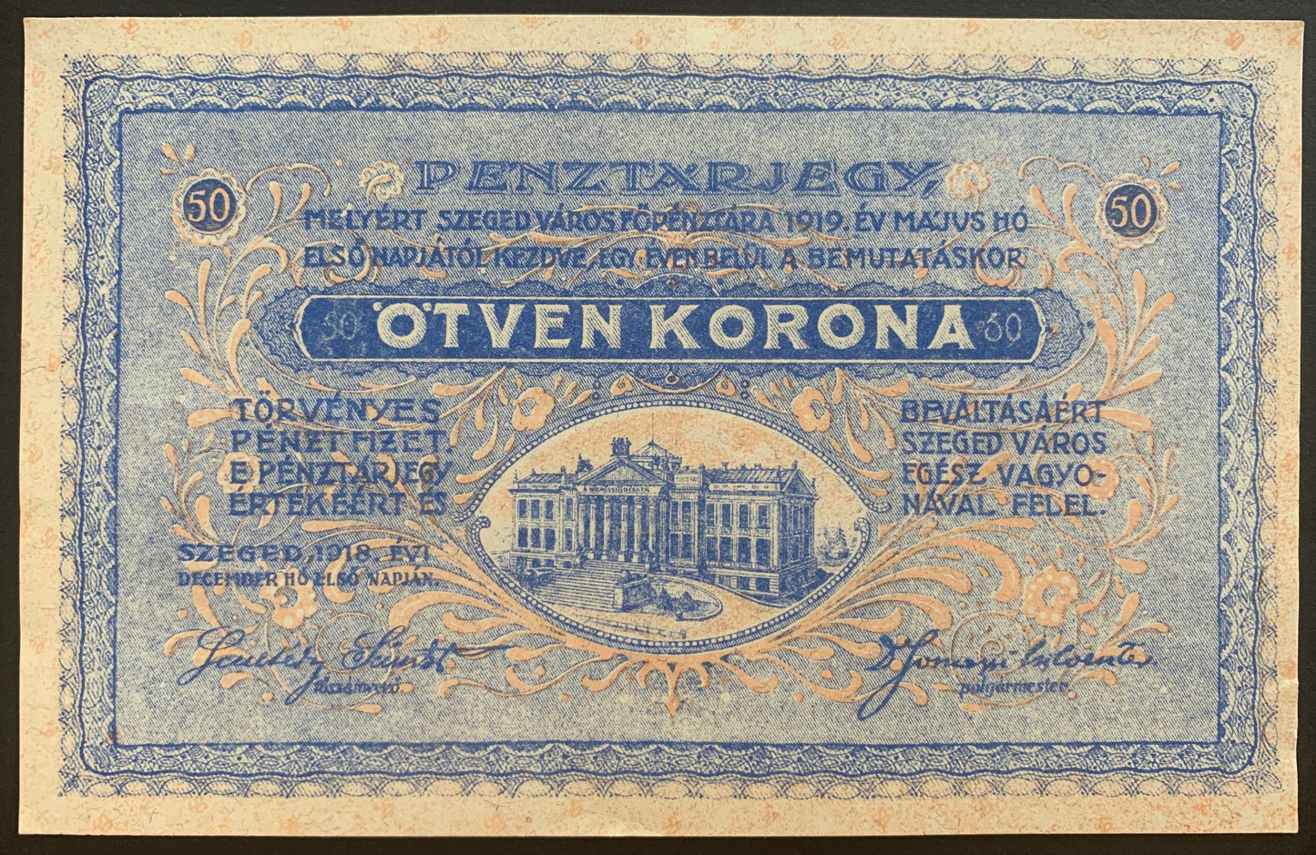 Hungary Korona Local Voucher Set (Szeged)