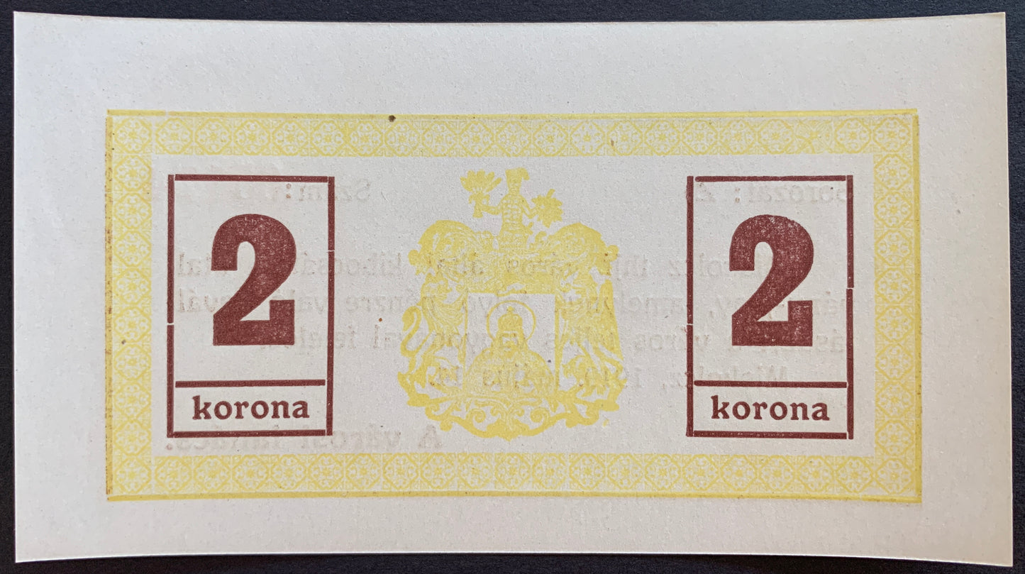 Hungary Korona Local Voucher Set (Miskolc)