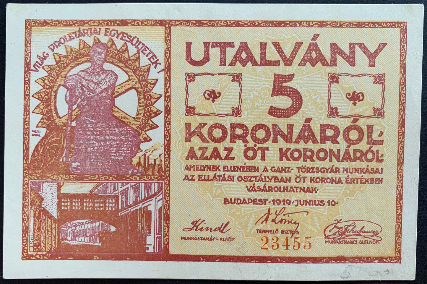 Hungary Korona Local Voucher Set (Budapest)
