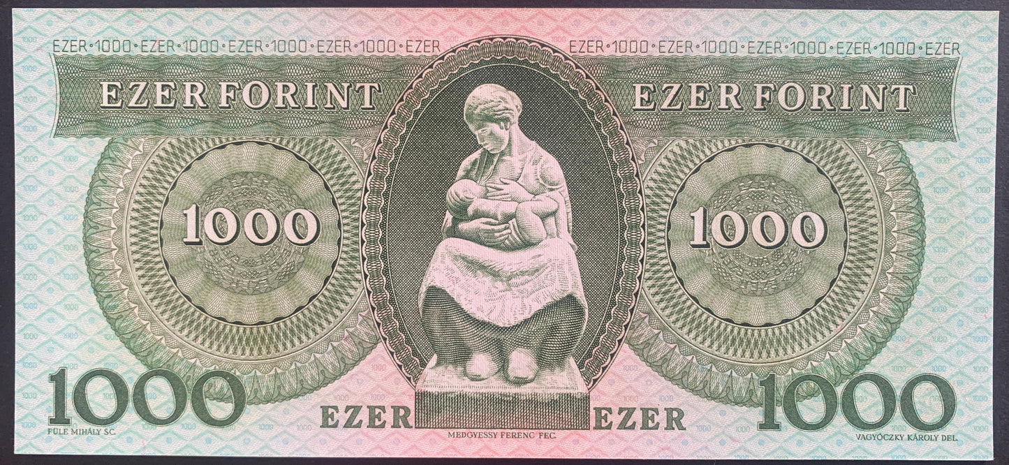 Hungary 1000 Forint 1996 P-176 UNC