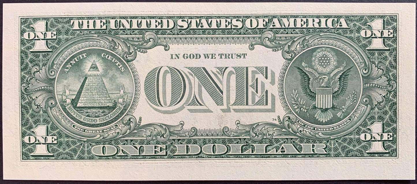 USA 1 Dollar 2003 C P-515a UNC A STAR ☆