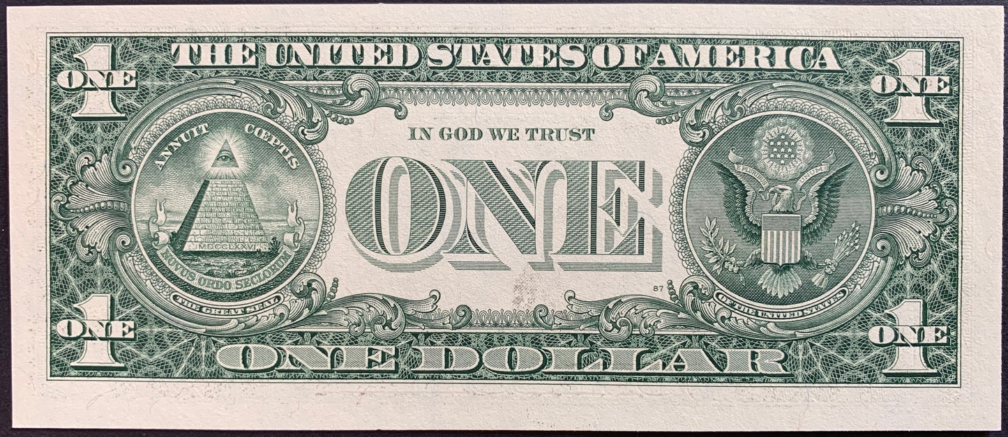 USA 1 Dollar 2003 C P-515a UNC E STAR ☆