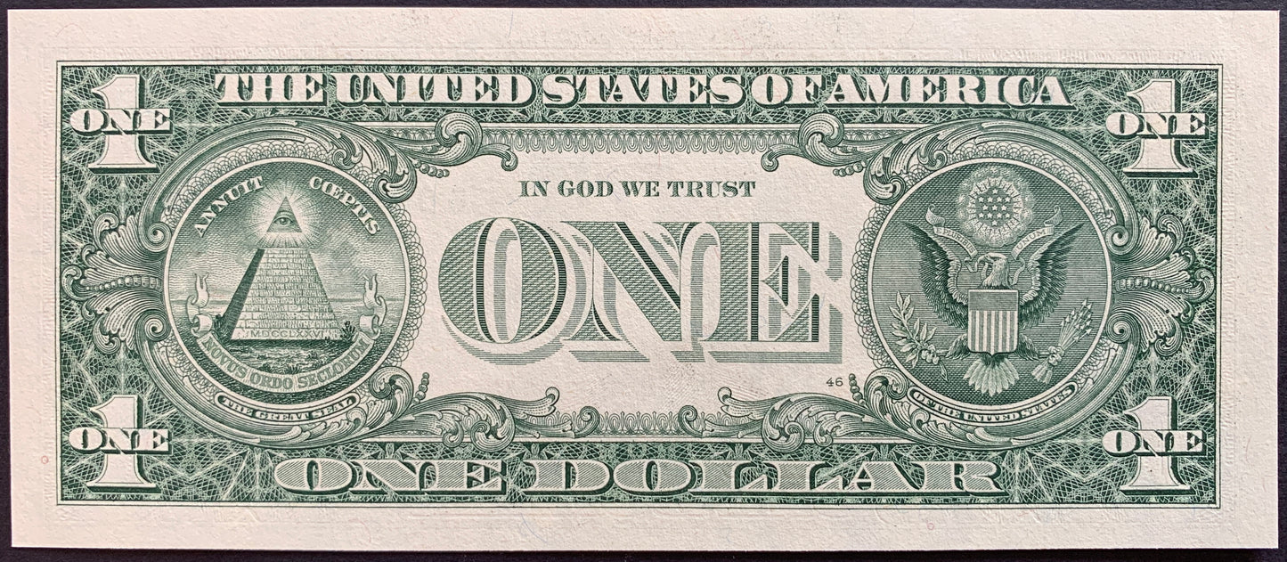USA 1 Dollar 2003 B P-515a UNC G STAR ☆