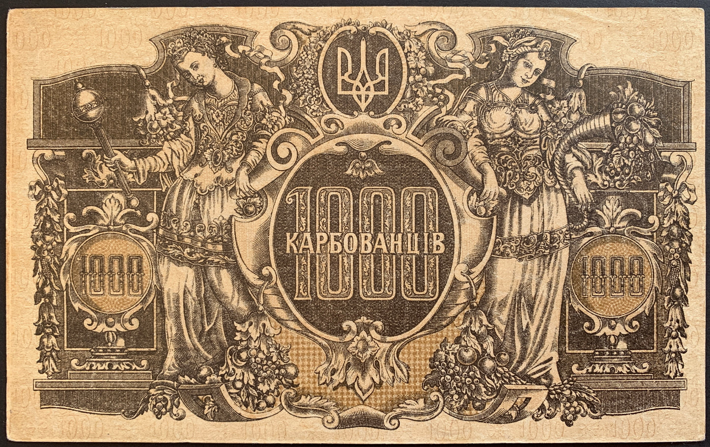 Ukraine 1000 Karbovantsiv ND (1918) P-35a AUNC