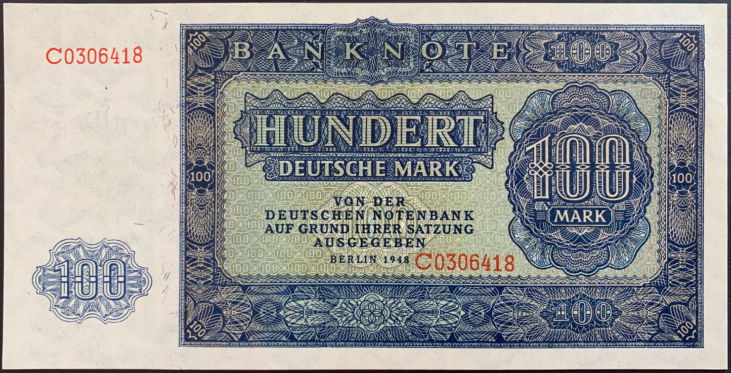 Germany 100 Deutsche Mark 1948 P-15 UNC