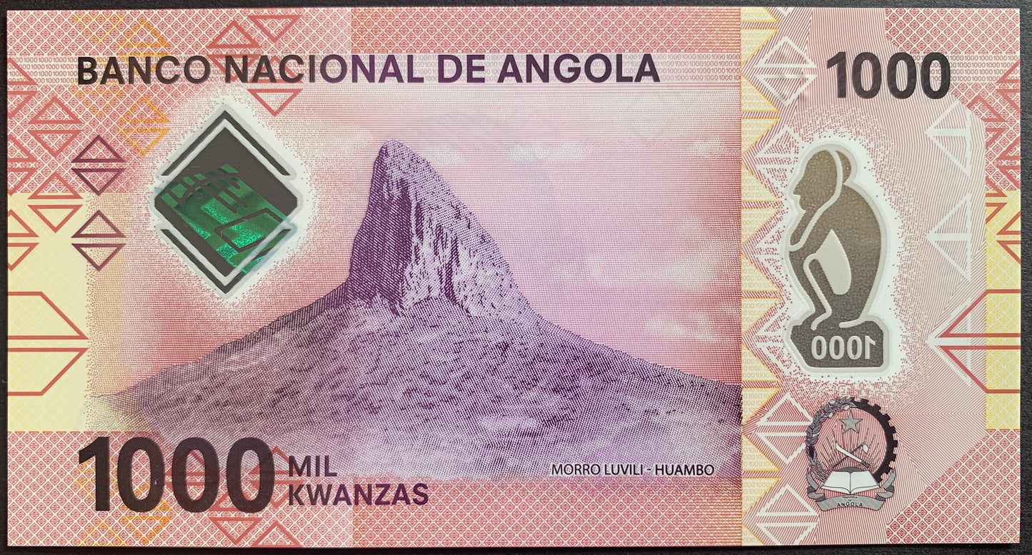 Angola 1000 Kwanzas 2020 P-162 UNC