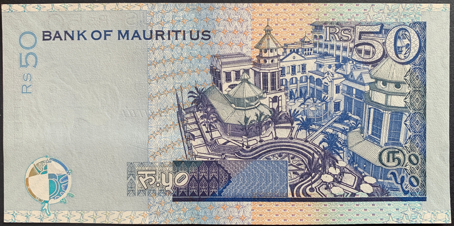 Mauritius 50 Rupees 2006 P-50d UNC