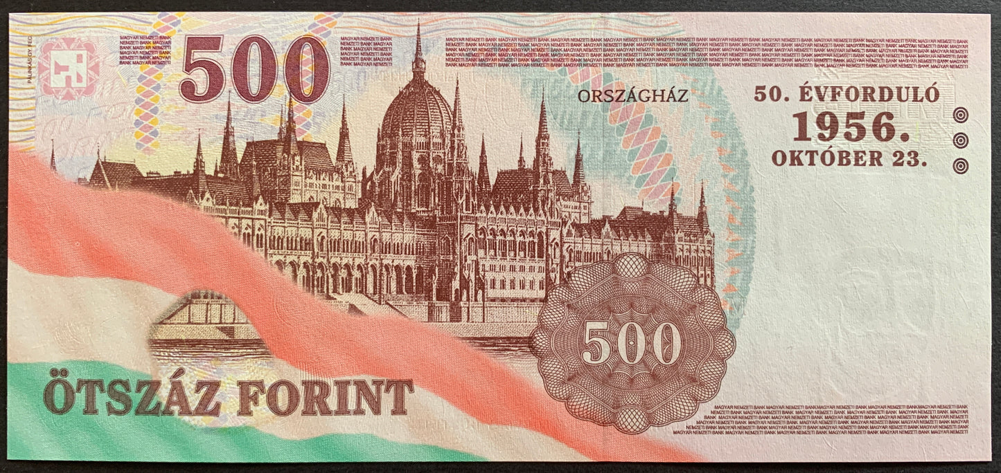 Hungary 500 Forint 2006 P-194 UNC