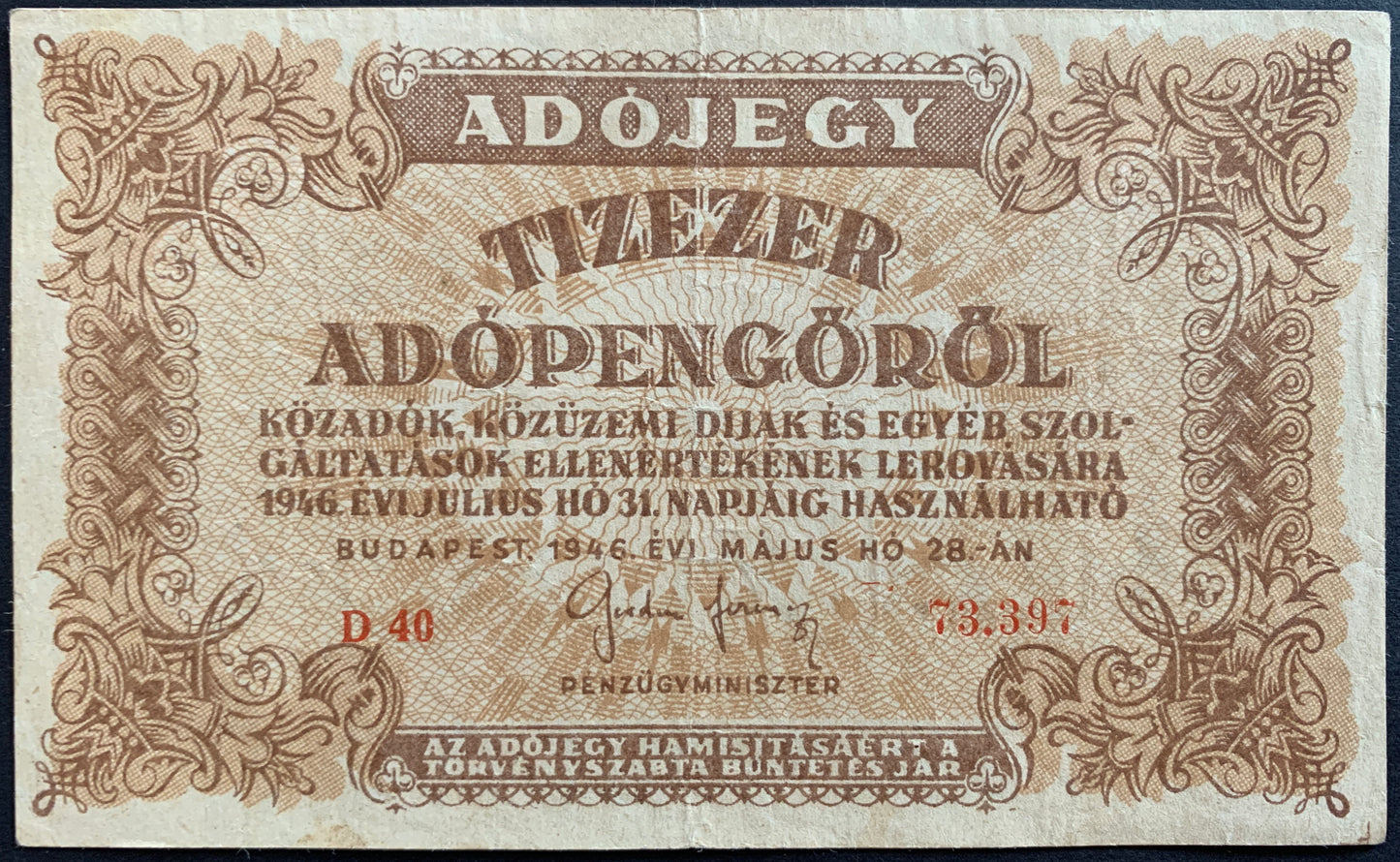 Hungarian Adópengő Set