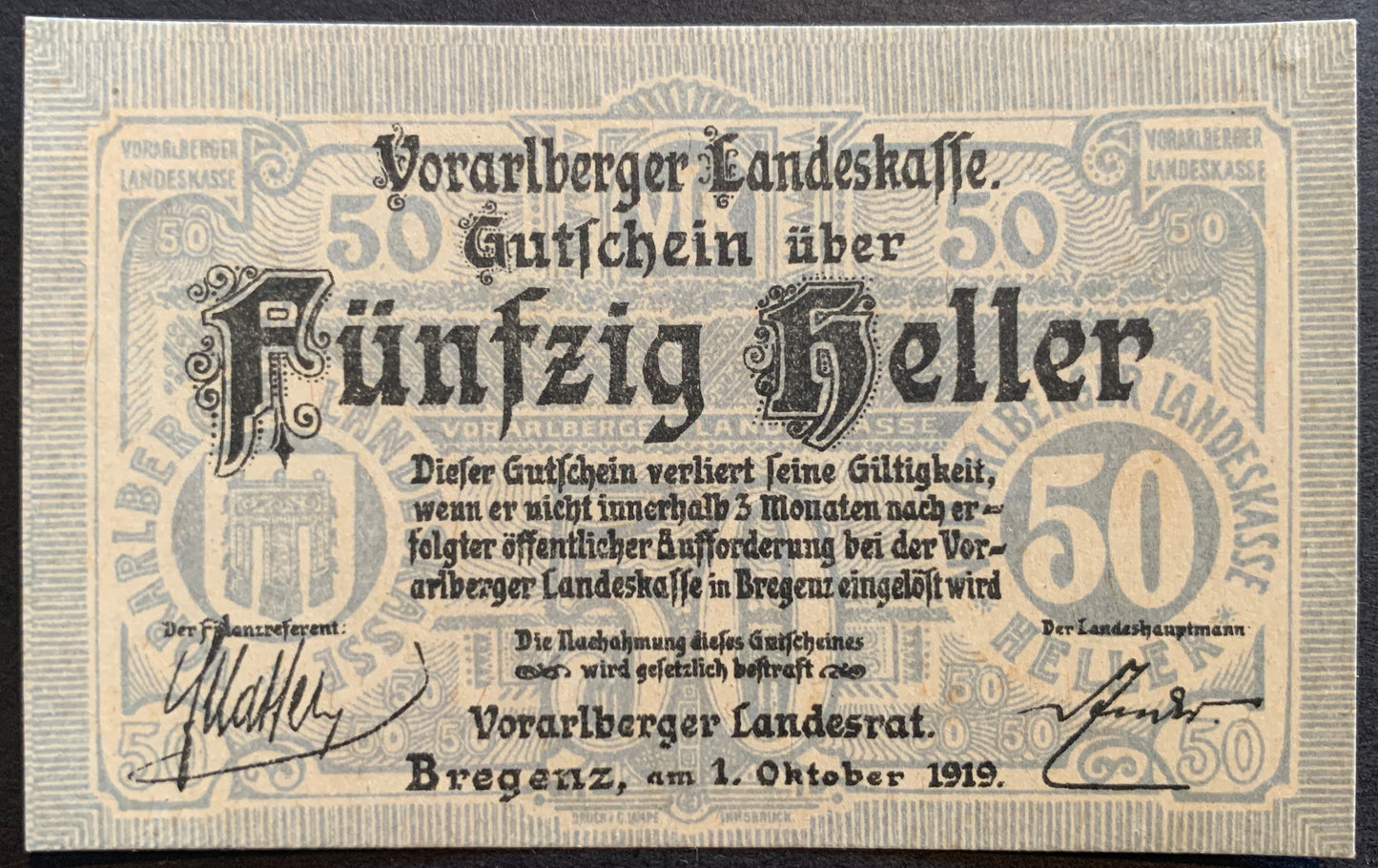 Austria, Vorarlberg Heller Set