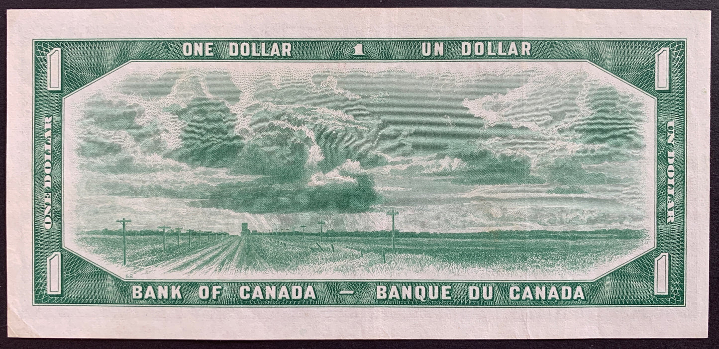 Canada 1 Dollar 1954 P-74a VF