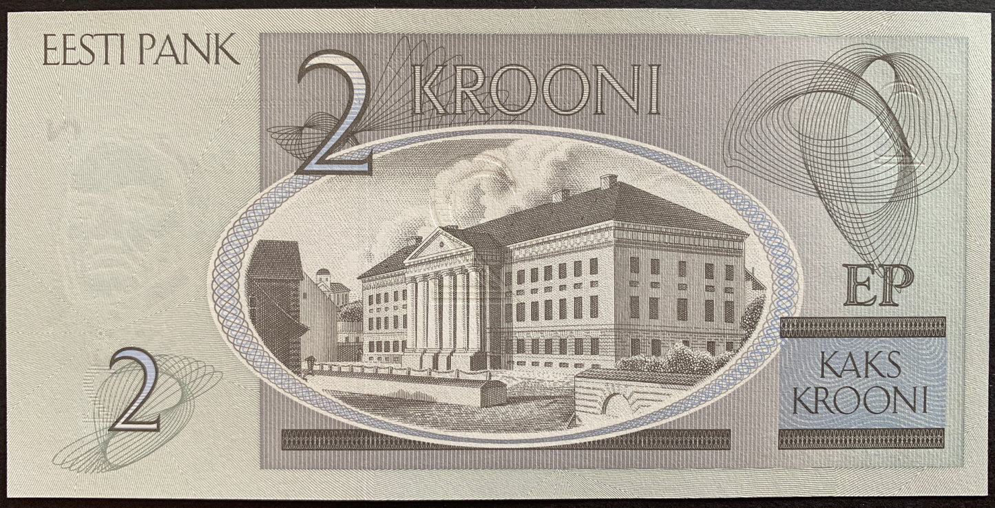 Estonia 2 Krooni 2006 P-85a banknote