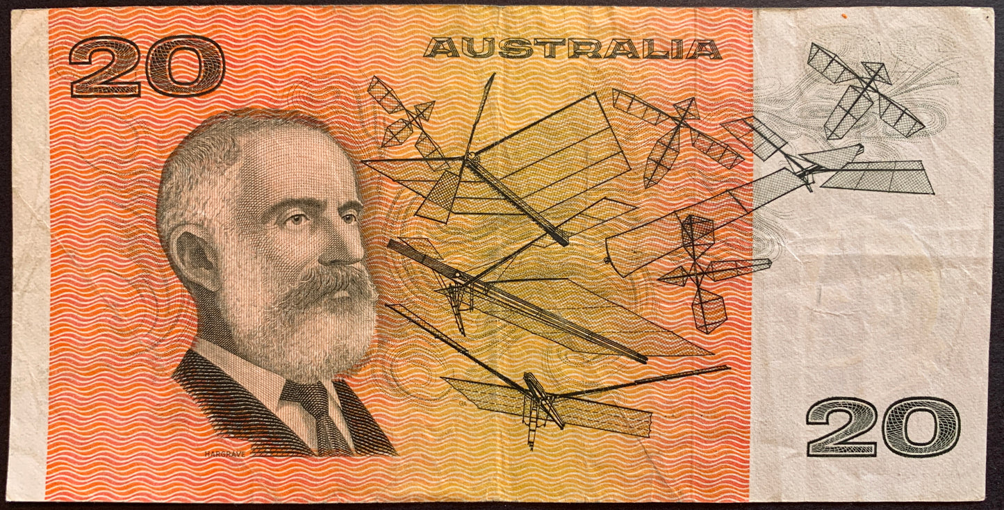 Australia 20 Dollars ND (1979-1982) P-46c VF