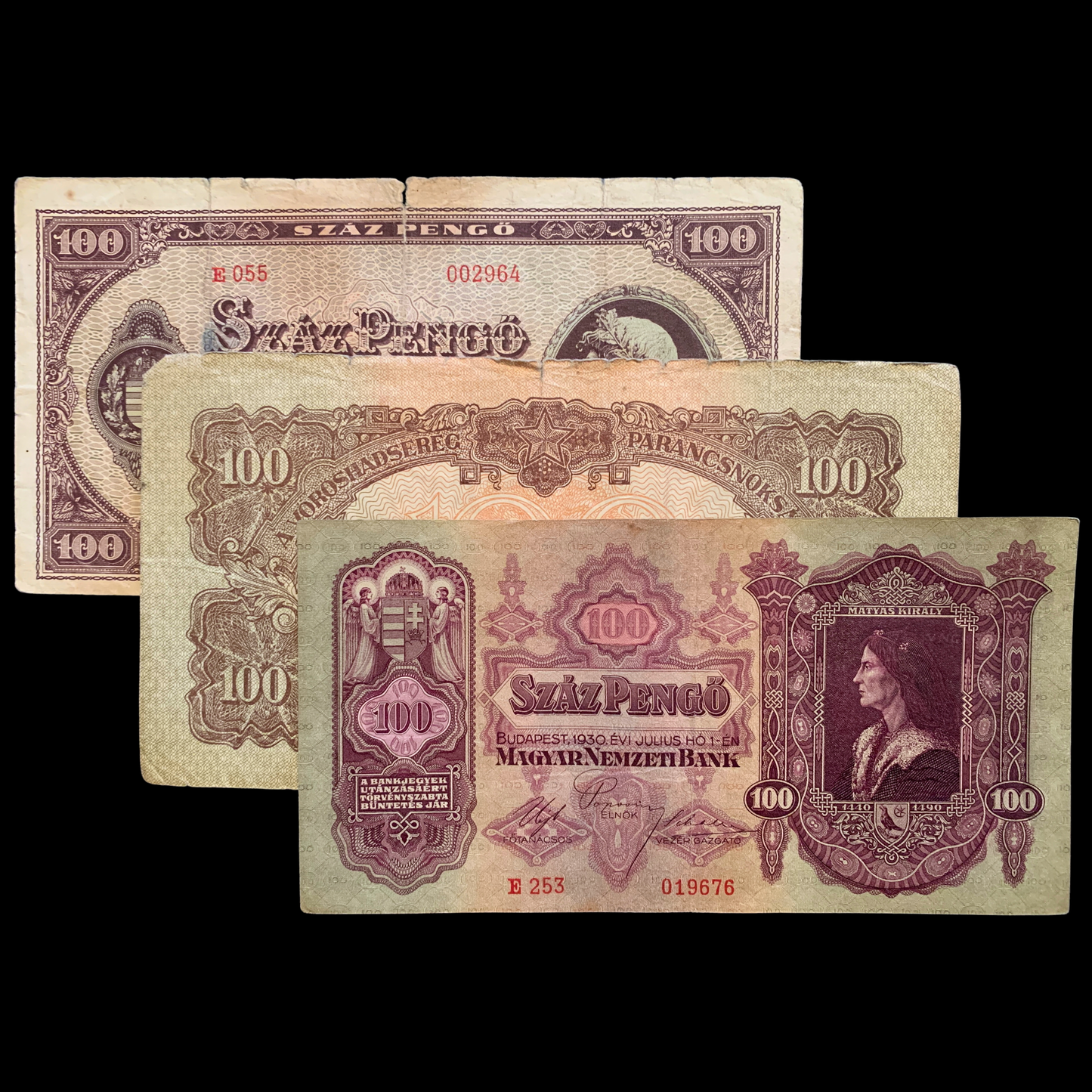 Hungary 100 Pengő Bundle