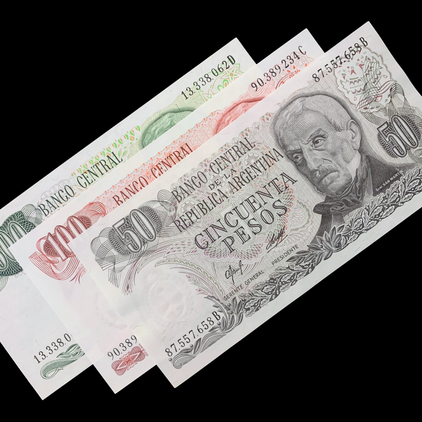 Argentina UNC Peso Bundle