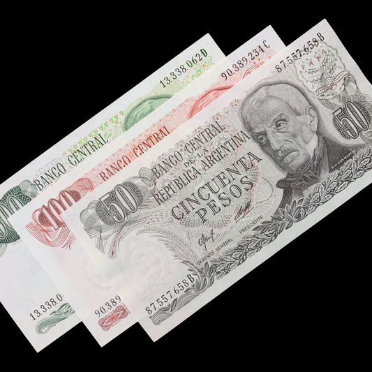 Argentina UNC Peso Bundle