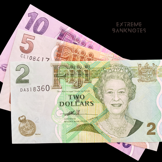 Fiji UNC Dollar Bundle