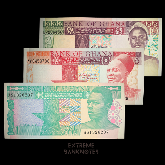 Ghana A/UNC Bundle