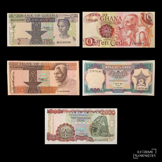 Ghana UNC Bundle
