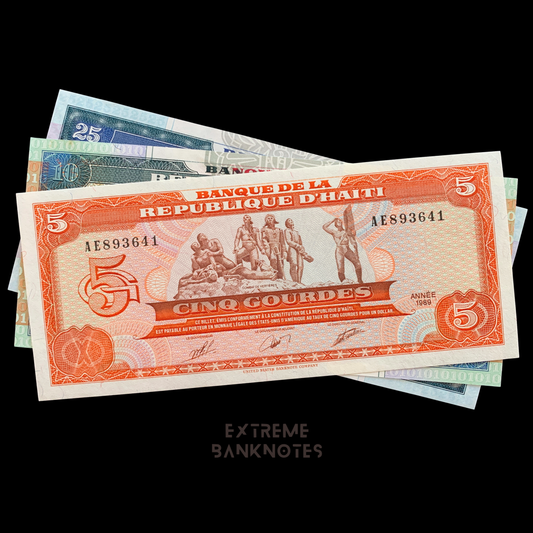 Haiti UNC Gourde Bundle